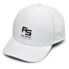 White Performance Snapback Hat