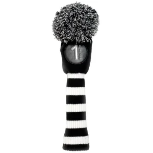 Pom Headcover - BLK, WHT