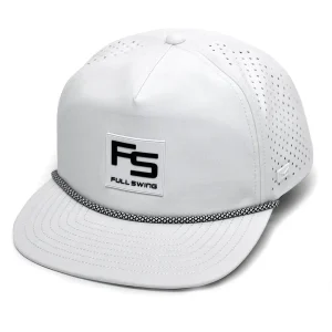 Coronado Hydro Performance Rope Snapback Hat - White