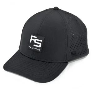 Black Performance Snapback Hat