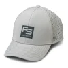 Heather Gray Performance Snapback Hat